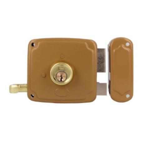 CERRADURA 72U-80 ESMALTADA ORO DERECHA