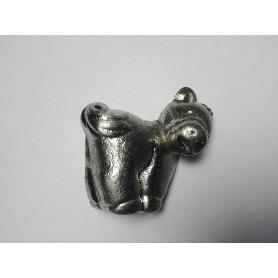 POMO TIRADOR FORMA CABALLO BERNIAL IMITACION PLATA SATINADA PARA ARMARIO INFANTILES