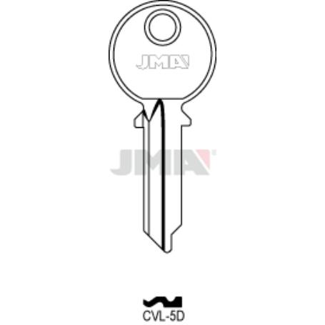 LLAVES JMA TIPO A MOD CVL-5D (CAJA 50 UNIDADES)