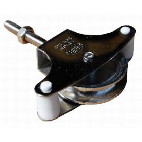 POLEA TENDEDERO WOLFPACK INOXIDABLE 40 MM. / ROLDANA METÁLICA CON TORNILLO