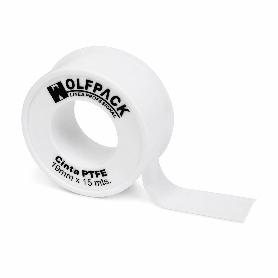 CINTA PTFE WOLFPACK  19 MM. X 15 M. (PAQUETE DE 10 ROLLOS)