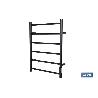 TOALLERO ELÉCTRICO NEGRO 80 W 68 X 53 X 10.5 CM IP44