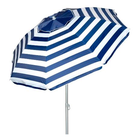 PARASOL 200 CM TUBO GRIS 28/32 MM POLYESTER ANTI-UV