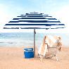 PARASOL 200 CM TUBO GRIS 28/32 MM POLYESTER ANTI-UV