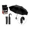 PARAGUAS PLEGABLE CURVO AUTOM. NEGRO 14709