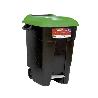 CONTENEDOR DE RESIDUOS CON PEDAL 120 L TAYG ACABADO AZUL ACABADO AZUL ACABADO AZUL