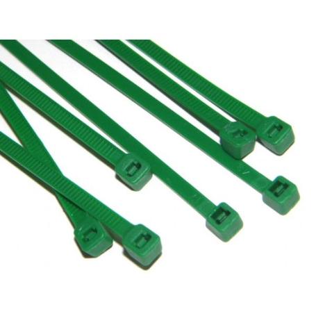 BOLSA 100 BRIDAS NYLON VERDE 4,8*290 BC48290VE