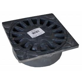 SUMIDERO SIFONICO PVC 200 GRIS