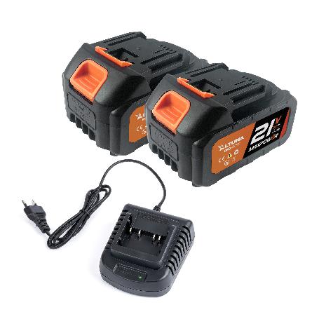 ALTUNA KIT 2 BATERIAS 21V-5AH + CARGADOR AV01-BP