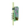 CERRADURA SEGURIDAD 4220S 50 MM LATONADO 4 BULONES DESLIZANTES PICAPORTE REVERSIBLE