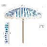 PARASOL 200 CM TUBO 28/32 MM POLYESTER ANTI-UV