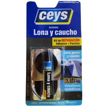 REPARADOR LONA/CAUCHO 7ML+ 4 PARCHES