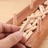 ESPIGAS MADERA 6X30 MM. (BOLSA DE 50 PIEZAS)