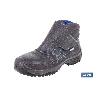 BOTA PIEL NEGRO CIERRE VELCRO S3 MODELO URIAN T 41