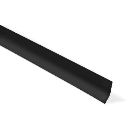 BURLETE ADHESIVO GOMA NEGRO 1M