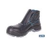 BOTA DE PIEL NEGRA CON VELCRO S3S MODELO URIAN PRO TALLA 41