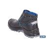 BOTA DE PIEL NEGRA CON VELCRO S3S MODELO URIAN PRO TALLA 45