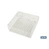 SET ORGANIZADOR COSMETIC 30X23X8CM TRANSPARENTE   CAJA 6 UNID.