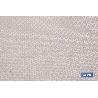 MANTEL REDONDO PÉTALOS ANTIMANCHAS RESINADO JACQUARD CONFECCIONADO 50 % ALGODÓN 50 % POLIÉSTER 1,40 M