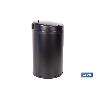CUBO DE BASURA  NEGRO CON SENSOR Y CUBO INTERIOR 30 L 52 X 30,5 CM