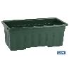 JARDINERA VERDE  MODELO AZAHAR 60X22X15CM   CAJA 12 UNID.