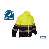 FORRO POLAR DE ALTA VISIBILIDAD MODELO ALTAIR AMARILLO Y AZUL TALLA S