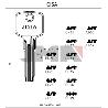 LLAVIN CI-25 LATON SEGURIDAD