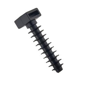 TACO BRIDA DE NYLON 8 MM NEGRO BR-HTF