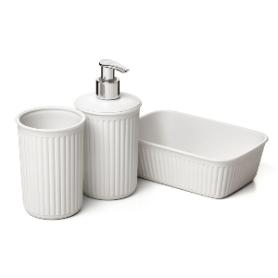SET VASO+DOSIF+ORG A6 BAOBAB BLANCO PERG.TATAY
