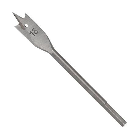 BROCA PLANA MADERA 3 PUNTAS WOLFPACK   18,00 MM.
