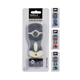RASQUETA METALICA SET 4 CUCHILLAS