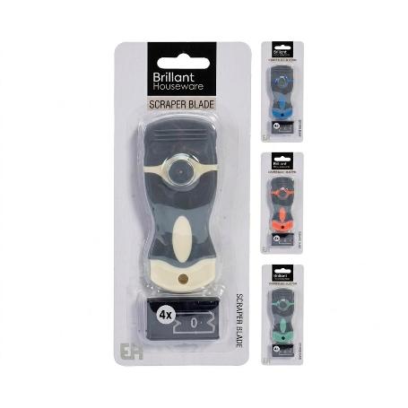 RASQUETA METALICA SET 4 CUCHILLAS