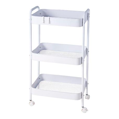 VERDULERO CON RUEDAS 72 CM BLANCO