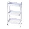 VERDULERO CON RUEDAS 72 CM BLANCO