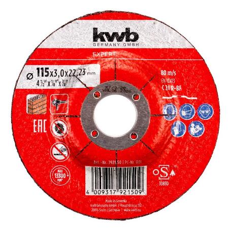 DISCO ABRASIVO PIEDRA 115X3X22 MM CORTE 49792311