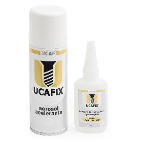KIT DE ADHESIVO CIANOACRILATO I1100. ALTA VISCOSIDAD. CON ACELERANTE. DOS ENVASES. 50 ML + 200 ML