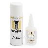 KIT DE ADHESIVO CIANOACRILATO I1100. ALTA VISCOSIDAD. CON ACELERANTE. DOS ENVASES. 50 ML + 200 ML