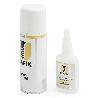 KIT DE ADHESIVO CIANOACRILATO I1100. ALTA VISCOSIDAD. CON ACELERANTE. DOS ENVASES. 50 ML + 200 ML