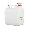 BIDON CON GRIFO PLASTICO ALIMENTARIO 20 LITROS