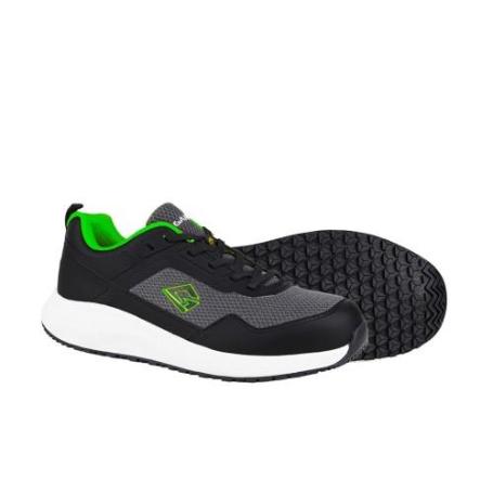 GARSPORT-SPRINT40NGS1PS-ZAPATO DE SEGURIDAD ESD S1PS SPRINT LOW NEGRO-GRIS (TALLA 40)