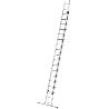 HAILO-7218-007-ESCALERA ALUMINIO 2 TRAMOS CORREDERA PROFISTEP DUO (2X18 PELDAÑOS)