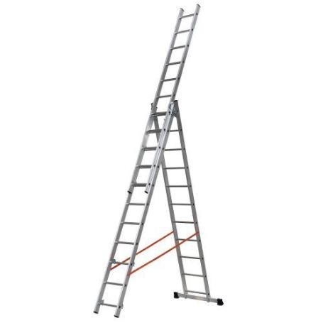 GIERRE-AL450-ESCALERA 3 TRAMOS COMBINADA DE ALUMINIO MODULA 3X14