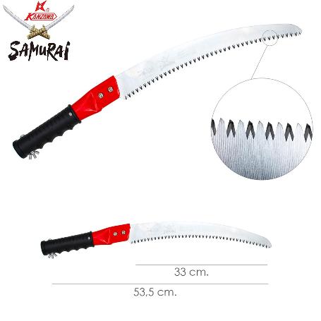 SERRUCHO SAMURAI GC CURVO PARA PERTIGA 330 MM.