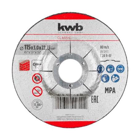 DISCO ABRASIVO METAL 115X3X22 MM CORTE  49792011