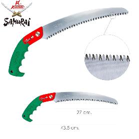 SERRUCHO SAMURAI GC CURVO 270 MM.