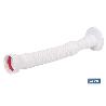 TUBO FLEXIBLE BLANCO 1 1/2  Ø32-40 300-720 MM