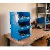 GAVETA APILABLE AZUL 336X216X200 MM 10,1 L TAYG