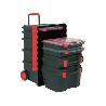 TALLER MÓVIL. PLÁSTICO RÍGIDO. MODULAR. 500X410X770MM. 3 ESTUCHES + 1 MALETA + 1 CAJÓN - TAYG