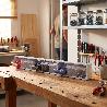 MÓDULO BASCULANTE. MODULAR. COMPARTIMENTADO. PLÁSTICO TRANSPARENTE. 9 CAJONES