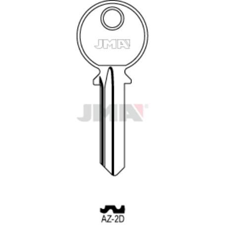 LLAVES JMA TIPO B MOD AZ-  2D (CAJA 50 UNIDADES)